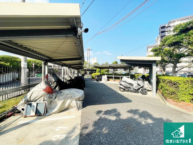 パストラル昆陽の駐輪場|共用部（駐輪場）