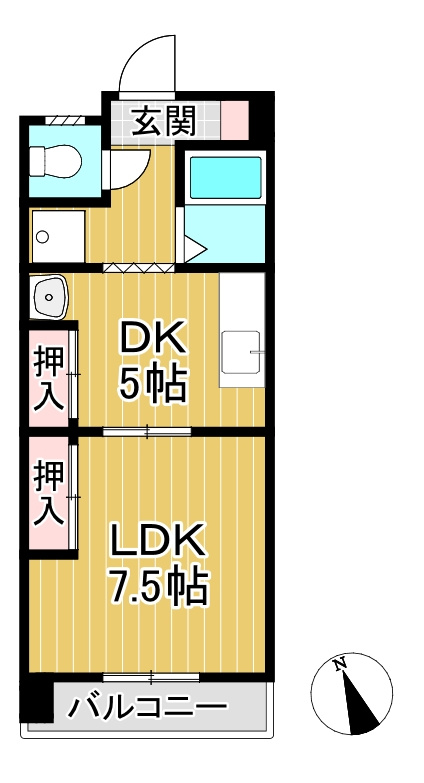 フォレスト小森野の間取り