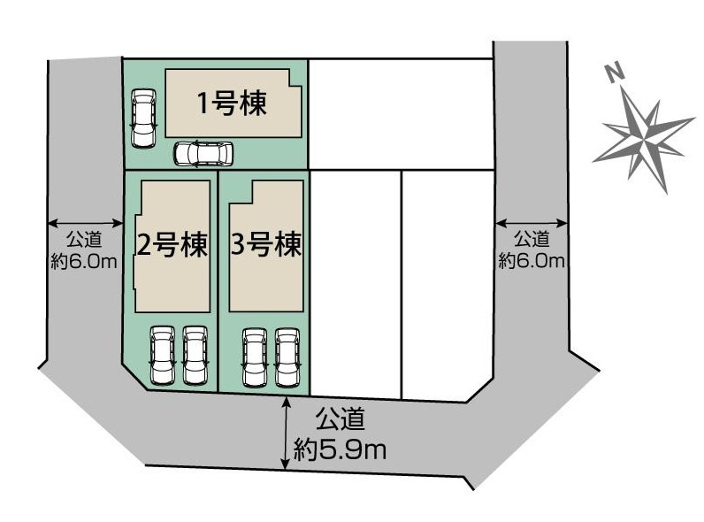 千葉市緑区あすみが丘８丁目の区画図