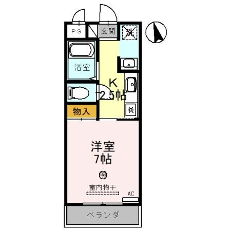 サニーウェル新石切の間取り