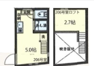 Ciel中野（シエル）の間取り