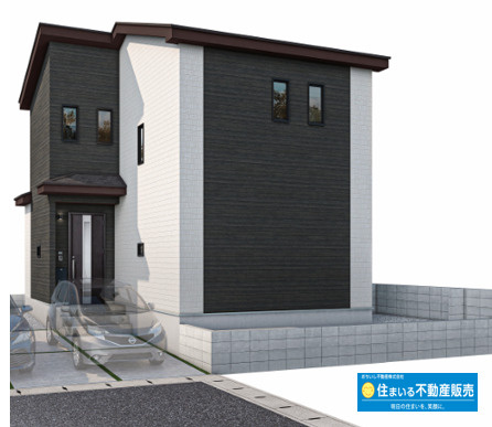 大野城市緑ヶ丘３丁目１２番　A号棟の外観パース
