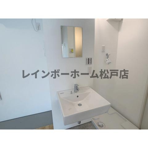 MQuarto草加の洗面所