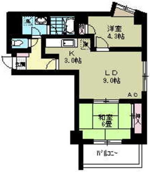 田無町7丁目マンションの間取り