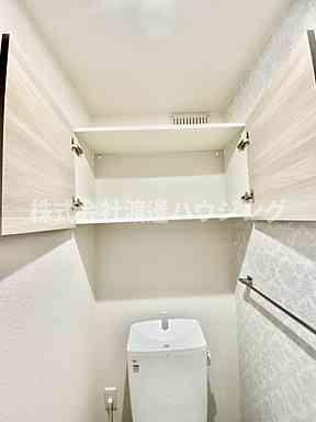シエル・コートの収納|トイレ収納