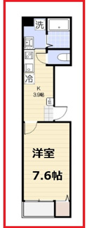 【間取り】 | エクセラン平井Ⅰ