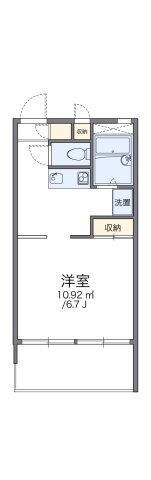 レオパレスミラノの間取り