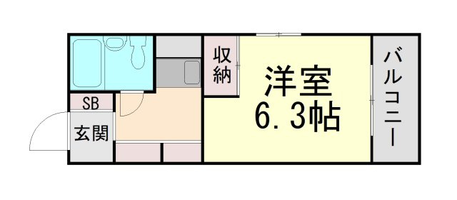 ルーミハイツの間取り