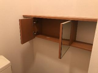 グランド・ソレイユの収納|トイレ戸棚