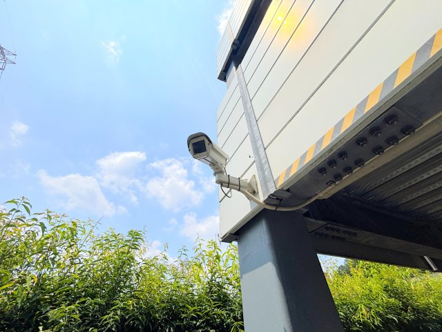各所に監視カメラがあり防犯対策も◎