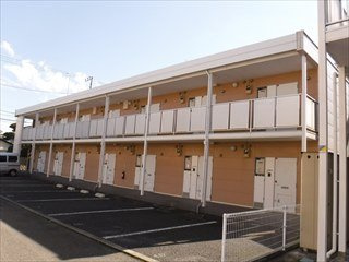 レオパレスプラージュの外観|外はこのようになっています