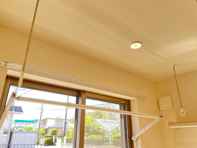 ポムクロシェットの設備|室内物干し