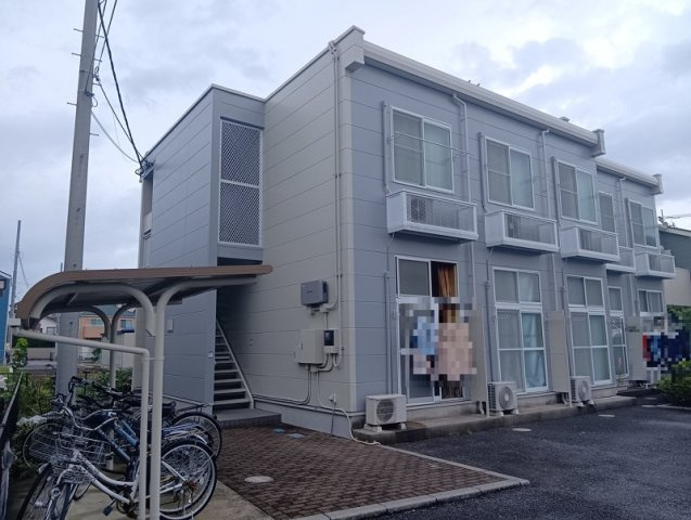 レオパレスクレストⅡの外観|外観は落ち着いています