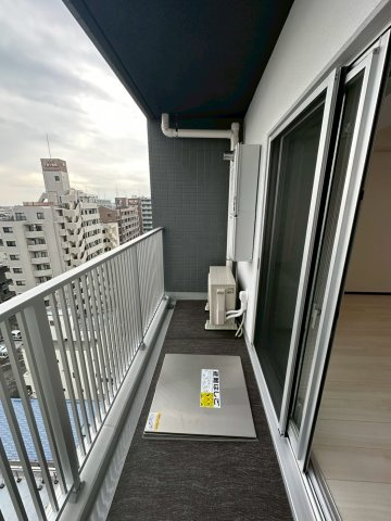 GENOVIA平塚Ⅲのバルコニー|バルコニー付きです