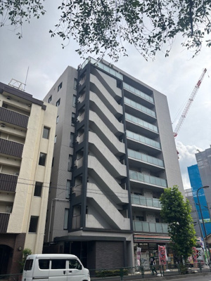 【外観】 | グレイスコート練馬 | 鉄筋コンクリート造のがっちりとした建物。