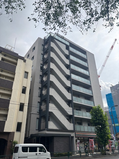 【外観】 | グレイスコート練馬 | 鉄筋コンクリート造のがっちりとした建物。