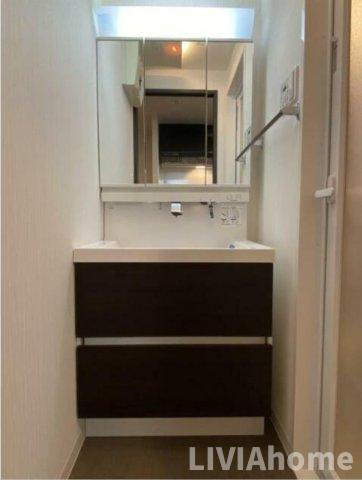 世田谷区弦巻４丁目の賃貸マンションの独立洗面台