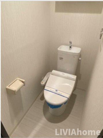 世田谷区弦巻４丁目の賃貸マンションのトイレ
