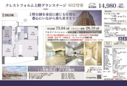 クレストフォルム上野グランステージ　仲介手数料無料＋70万円現金プレゼント中の画像