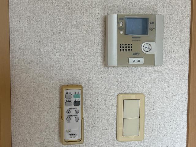 ローデアの設備|モニター付きインターホン