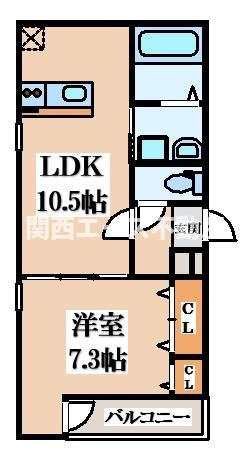 【間取り】 | フジパレス東花園駅北Ⅱ番館