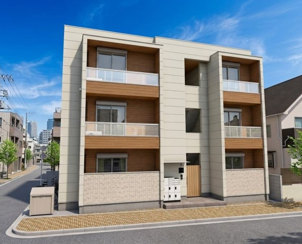 COAST　TARRACE　中海岸の外観パース|こちら、外観パースです
