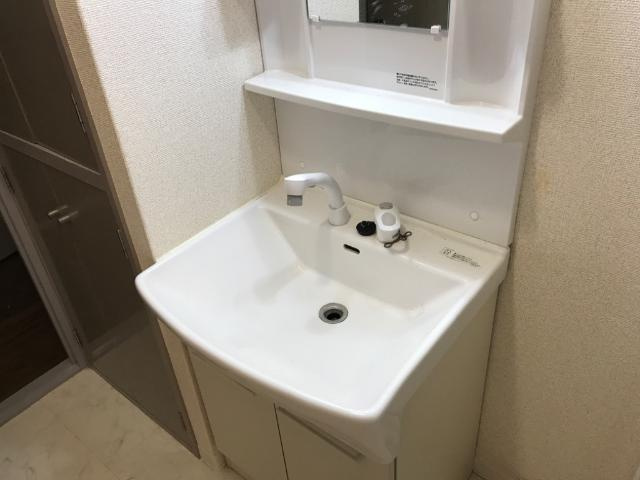 グリーンヒルズ香川の洗面所|洗髪洗面化粧台