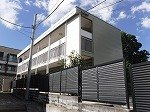 レオパレスデニムの外観|落ち着いた雰囲気の外観です
