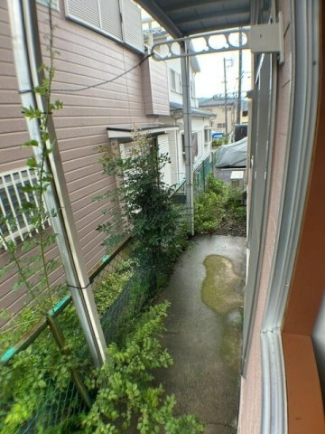ハイツあさひのバルコニー|バルコニー付きです