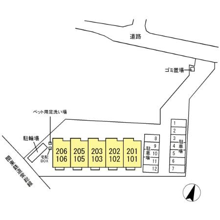 etupirka(エトピリカ）の区画図