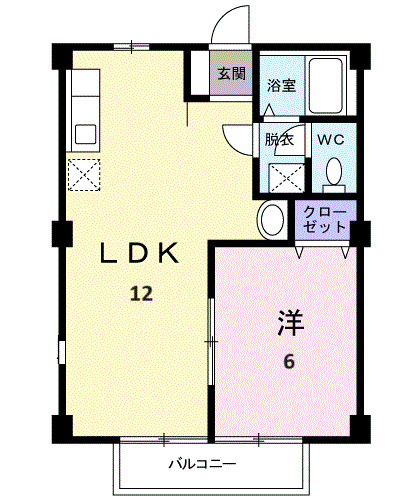 アルカンシェルの間取り|間取図