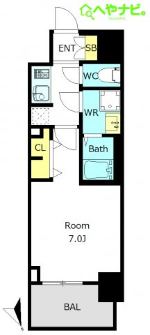 【間取り】 | S-RESIDENCE名駅North