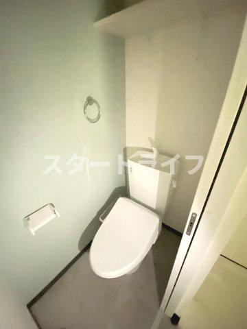 大阪市東淀川区下新庄３丁目の賃貸マンションのトイレ