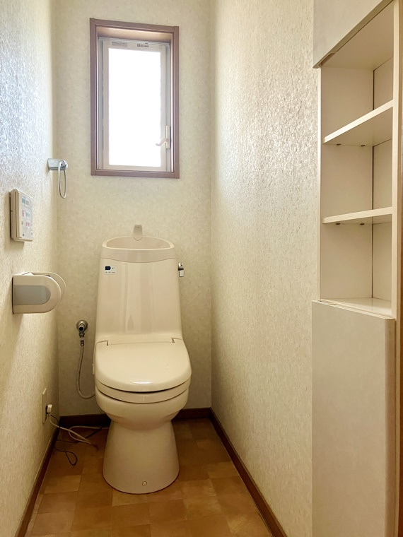 田村戸建のトイレ|コンパクトで使いやすいトイレです