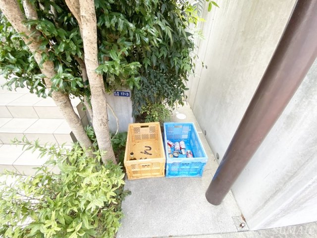 アジュール駒形のその他共用部分|敷地内ゴミ捨て場です☆