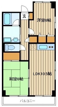 【間取り】 | サンタパレス