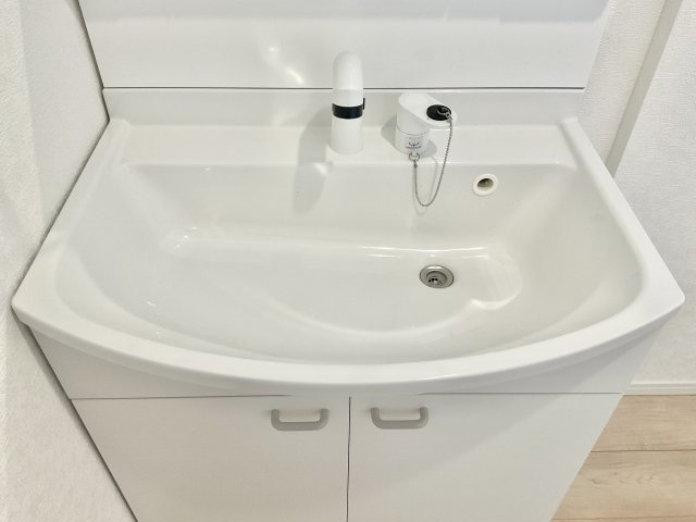 市川市大和田第4の洗面所|建築施工例