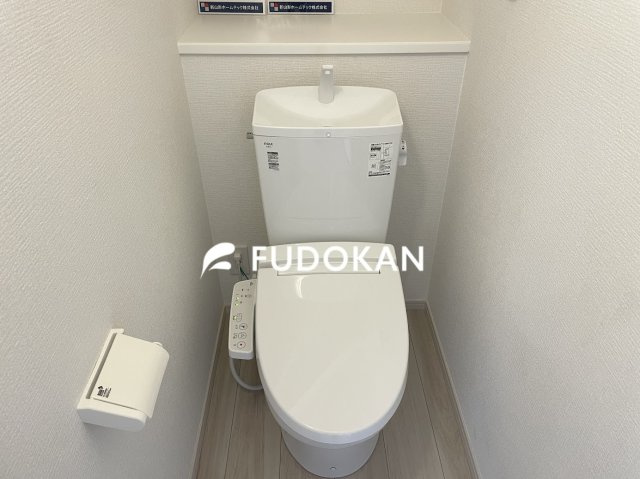 山形市大野目１丁目の新築一戸建のトイレ|節水タイプのトイレは水道代の節約に繋がります。
