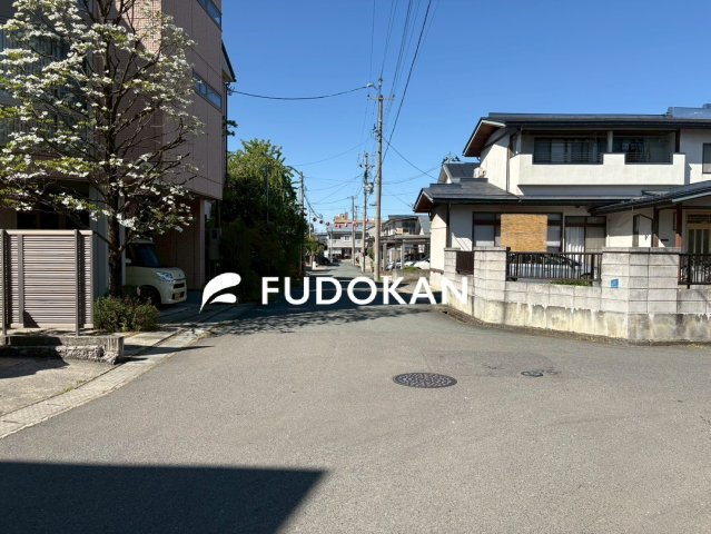 山形市大野目１丁目の新築一戸建の前面道路含む現地写真|前面道路