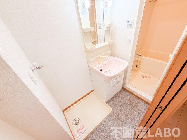 サンタモニカの洗面所