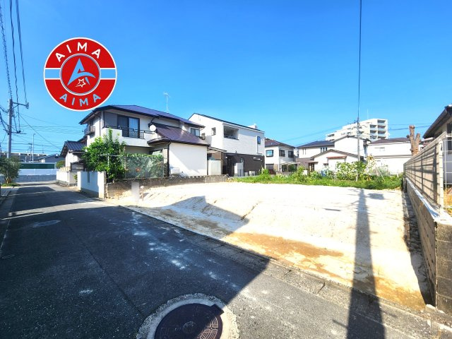 福岡市早良区原1丁目第1-1区画（1号地）の前面道路含む現地写真|交通量も少ないです。