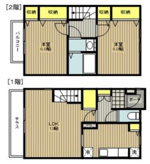 【間取り】 | ヨーロピアンシャレーＳＡＫＡＥ | 間取りです。