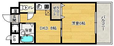 【間取り】 | 東瀬第2ビル