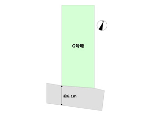 神戸市灘区大和町2丁目新築一戸建ての区画図