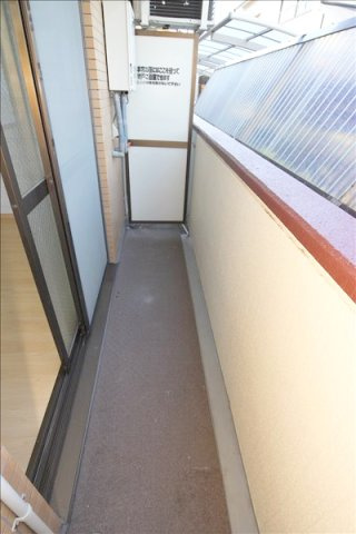 熊本市中央区渡鹿５丁目の賃貸マンションのバルコニー|バルコニー付きです