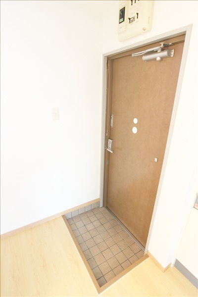 熊本市中央区渡鹿５丁目の賃貸マンションの玄関|落ち着いた玄関です
