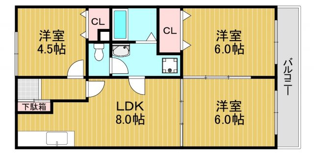 サンライトビルの間取り