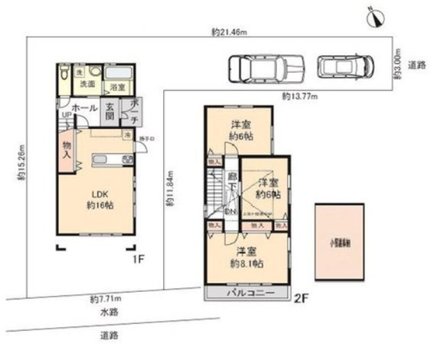 【間取り】 | S22180-岩倉南