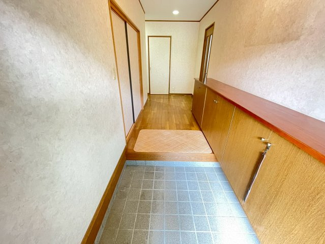 中古戸建の玄関