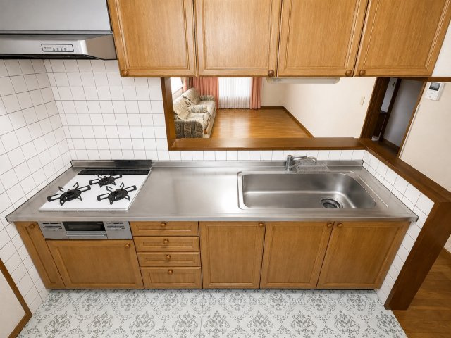 中古戸建のキッチン